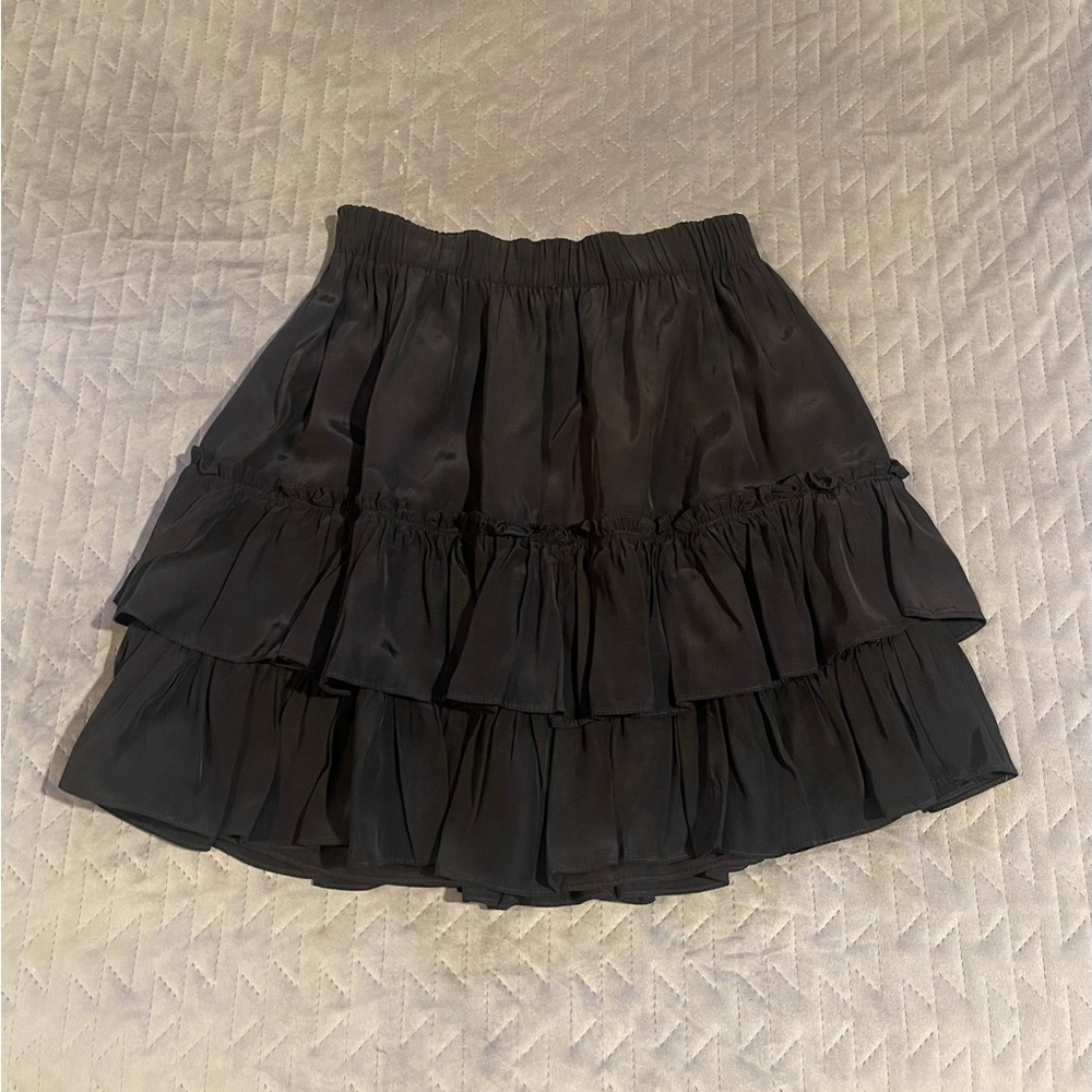 Desert West western skirt women’s size small black pre-owned condition‎